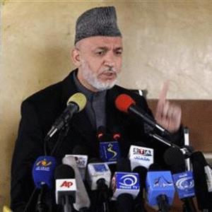 بر خلاف ميل غرب کرزاى مىخواهد با طالبان مذاکره کند